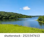 View from the Dam at Indian Lake, Hoosier National Forest