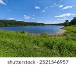 View from the Dam at Lake Celina, Hoosier National Forest