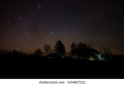 View From Dark Sky Park In Scotland