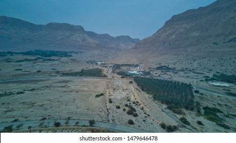 View Of Dead Sea Area From Drone, Israel