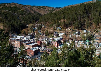 View Of Deadwood, South Dakota From Mount Moriah Cemetery