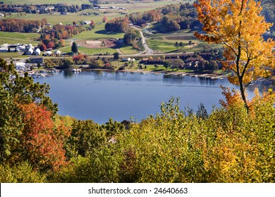 View Of Deep Creek Lake From Above