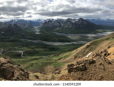 Hiker’s View In Denali