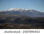 View of Dinara mountain located on the border of Bosnia and Herzegovina and Croatia