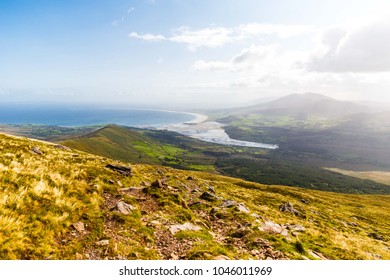 View Of Dingle Coast From Mount Brandon