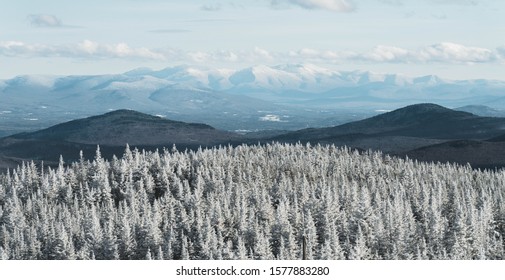 View of Distant Mountain Range