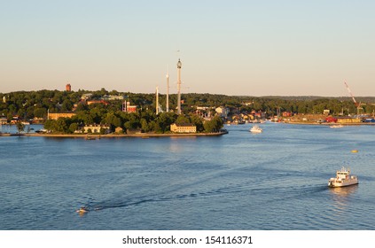 View Of Djurgarden Island In Stockholm, Sweden