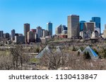 View of downtown Edmonton, Alberta, 2013