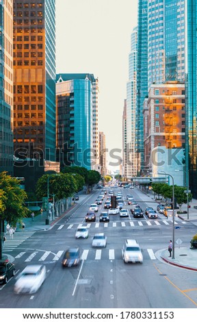 Similar – Foto Bild Feierabendverkehr Abend