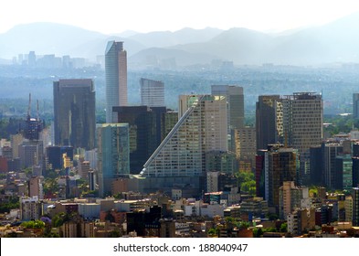 A view of downtown Mexico City, Mexico