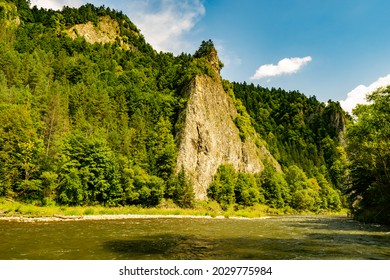 View From Dunajec River Gorge Rafting