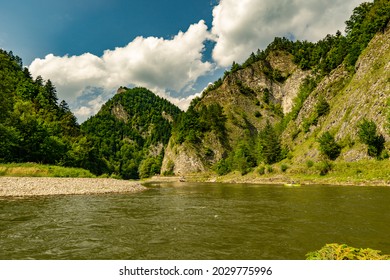 View From Dunajec River Gorge Rafting