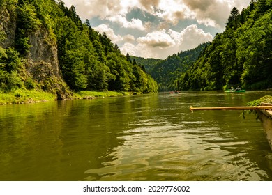 View From Dunajec River Gorge Rafting