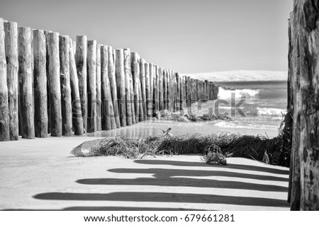 Similar – Image, Stock Photo cold coast Environment