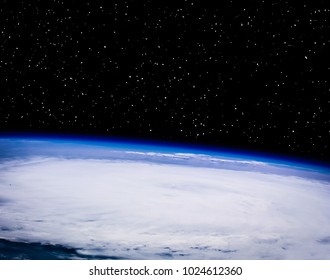 View of the earth from space. The elements of this image furnished by NASA.