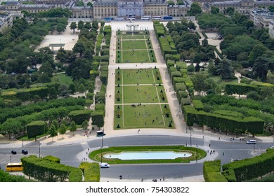 View from the Eiffel tower
