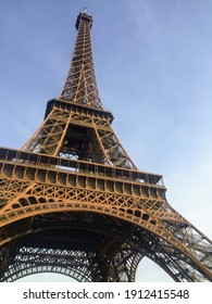 View Of The Eiffel Tower From Below