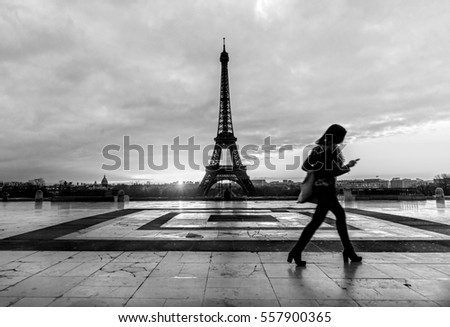 Image, Stock Photo encore une fois, la tour eiffel !