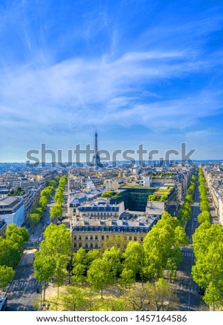 Image, Stock Photo Eiffel Tower in Paris