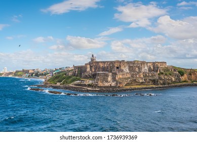 View Of El Morro Fortress In San Juan, Puerto Rico