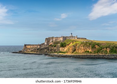 View Of El Morro Fortress In San Juan, Puerto Rico