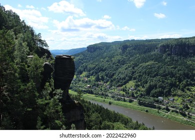 View Of The Elbe Valley