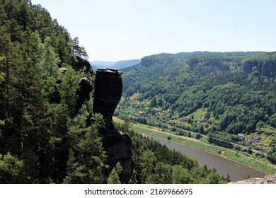 View Of The Elbe Valley