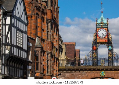 View Elegant Eastgate Clock Historic City Stock Photo (Edit Now) 1151587373