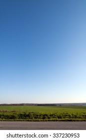 view of an empty landscape
