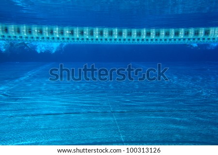 view of an empty pool. underwater view