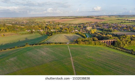 View Of English Countryside In Kent