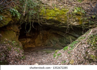 A View Of The Entrance To Veternica Cave In The Medvednica Nature Park In Zagreb, Croatia.