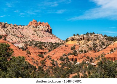 View From Escalate Grand Staircase National Monument In Utah