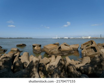 View Of The Estuary Of The Yamato River