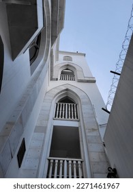 view of evening of a facede