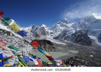 View Of Everest From Kala Patthar.