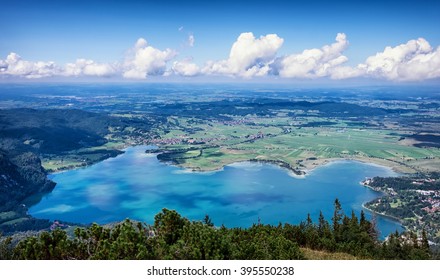 View From Famous Jochberg - Bavaria - Germany