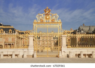 A View Of A Famous Versailles Castle