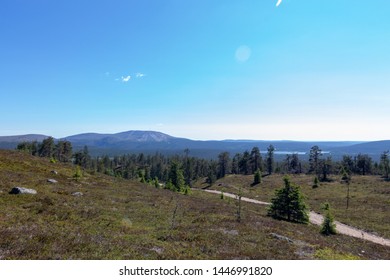 View From Fell Kukastunturi, Lapland, Finland