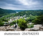 The view of Harper’s Ferry from Maryland Heights 