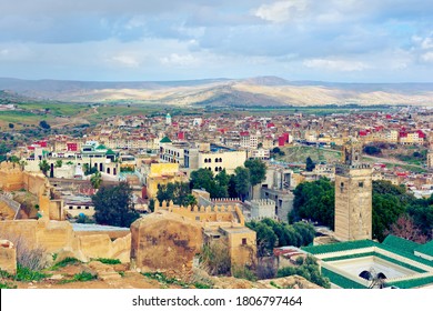 View Of Fes Medina. Morocco 