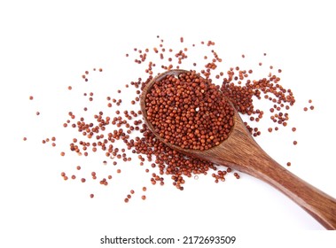 View Of Finger Millet (also Known As Italian Millet) Which Is A Healthy Food For Diabetes Persons