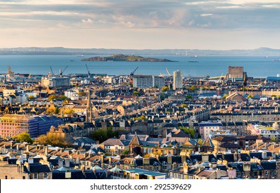 View of the Firth of Forth from Edinburgh - Scotland