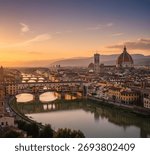 View of Florence from above 
