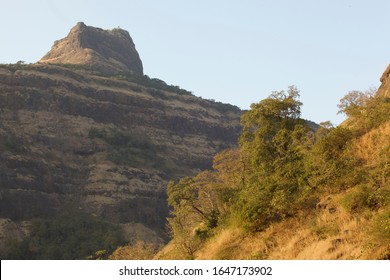 View of a fort in the Deccan Plateau 