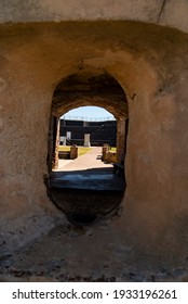 View Of Fort Sumter Full Of Tourist, National Monument In Charleston SC. USA