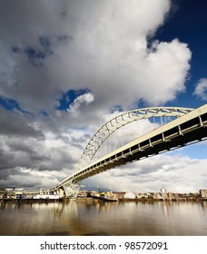 A View Of Fremont Bridge