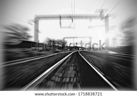 Similar – Image, Stock Photo go on a journey