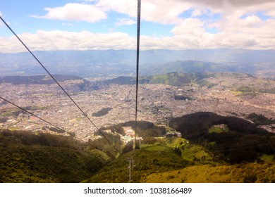 view from funicular