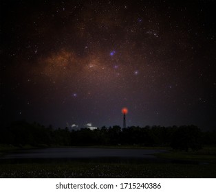 View Of The Galactic Core From Country Side